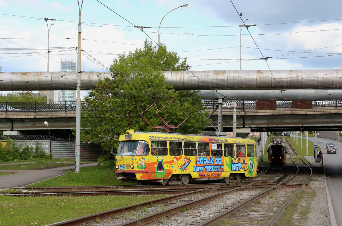 Екатеринбург, Tatra T3SU № 337