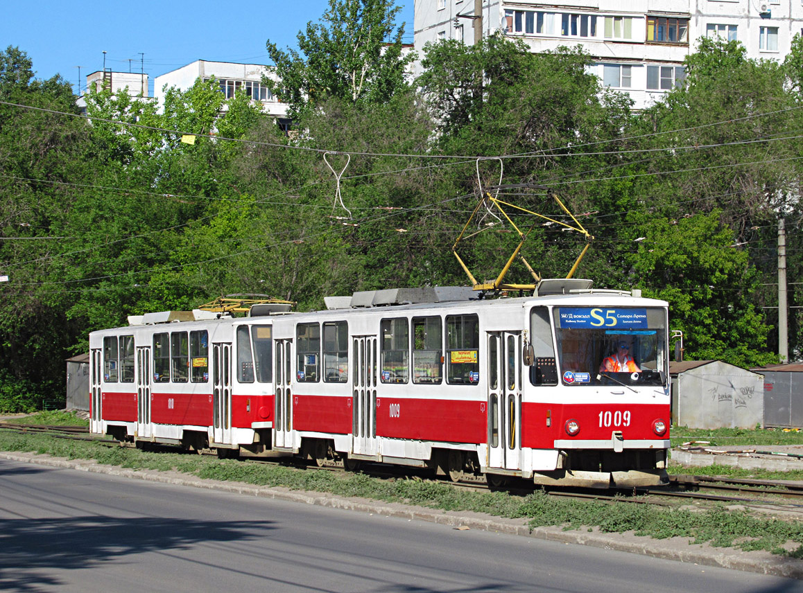 Самара, Tatra T6B5SU № 1009