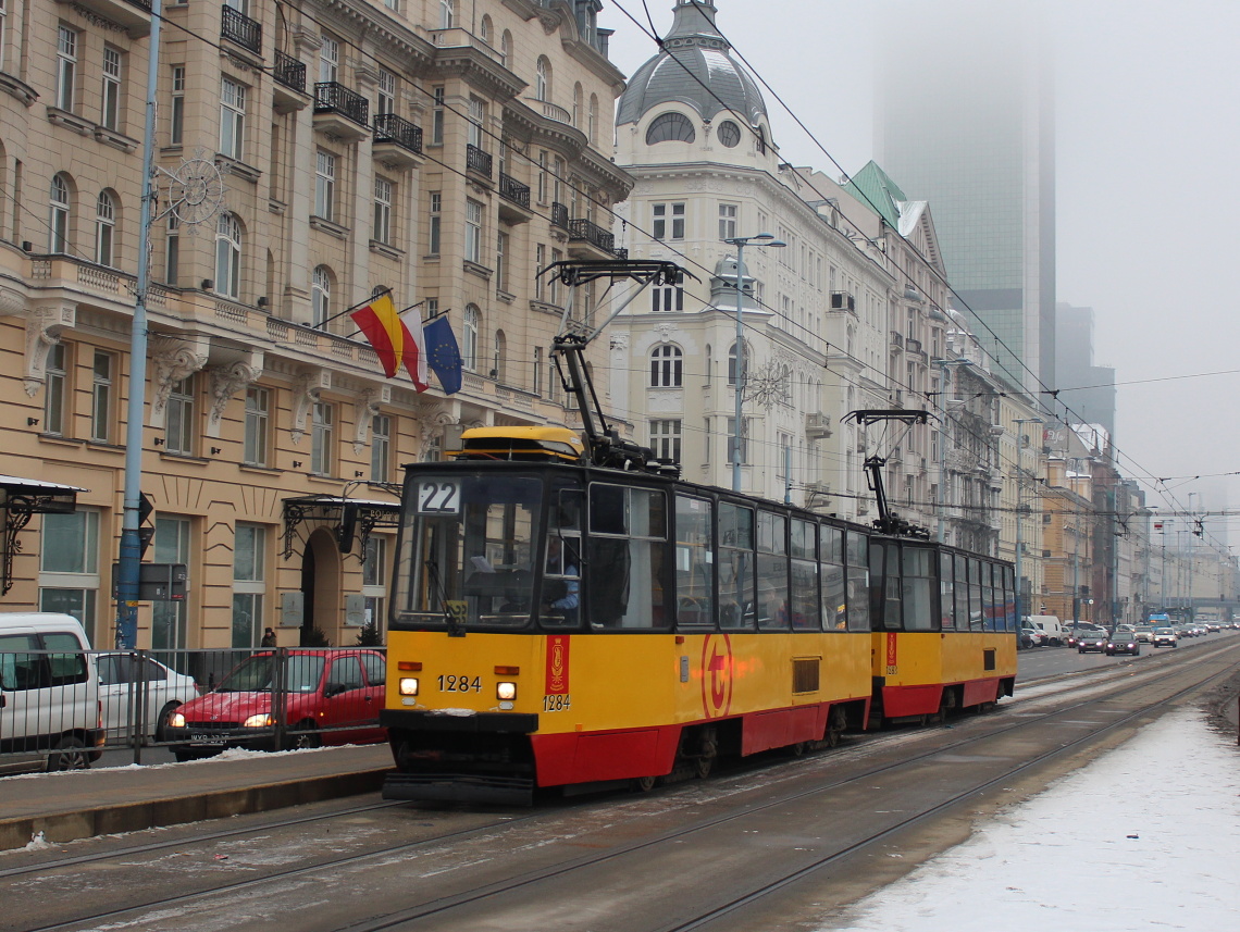 Warsaw, Konstal 105Na № 1284