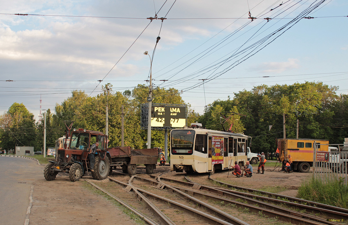 Jaroszlavl — Track repair works