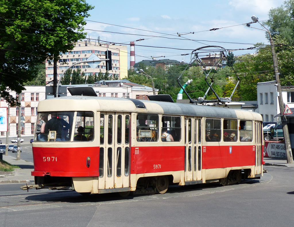 Kiova, Tatra T3SU # 5971