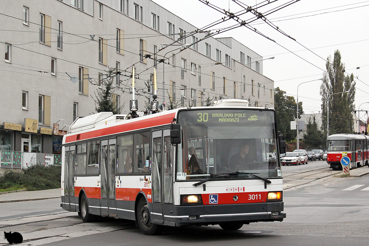 Брно, Škoda 21Tr № 3011