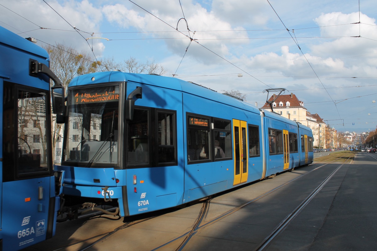 Кассель, Bombardier Flexity Classic № 670