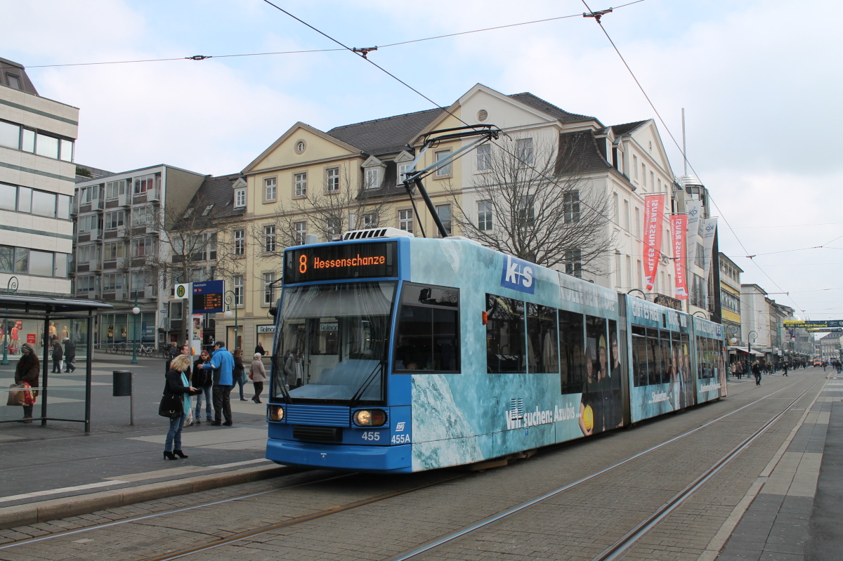 Кассель, Duewag NGT6C № 455