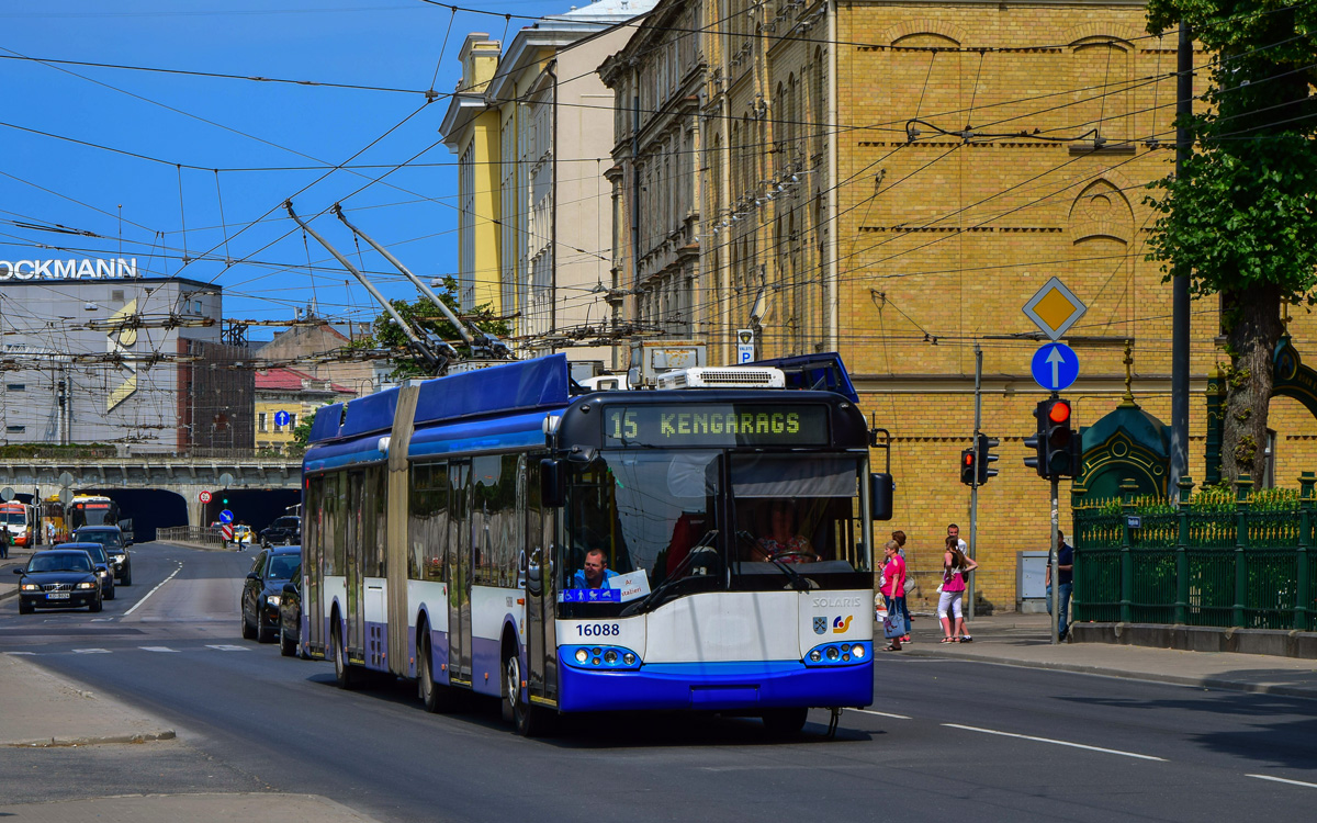 Riga, Solaris Trollino II 18 Ganz Br. 16088