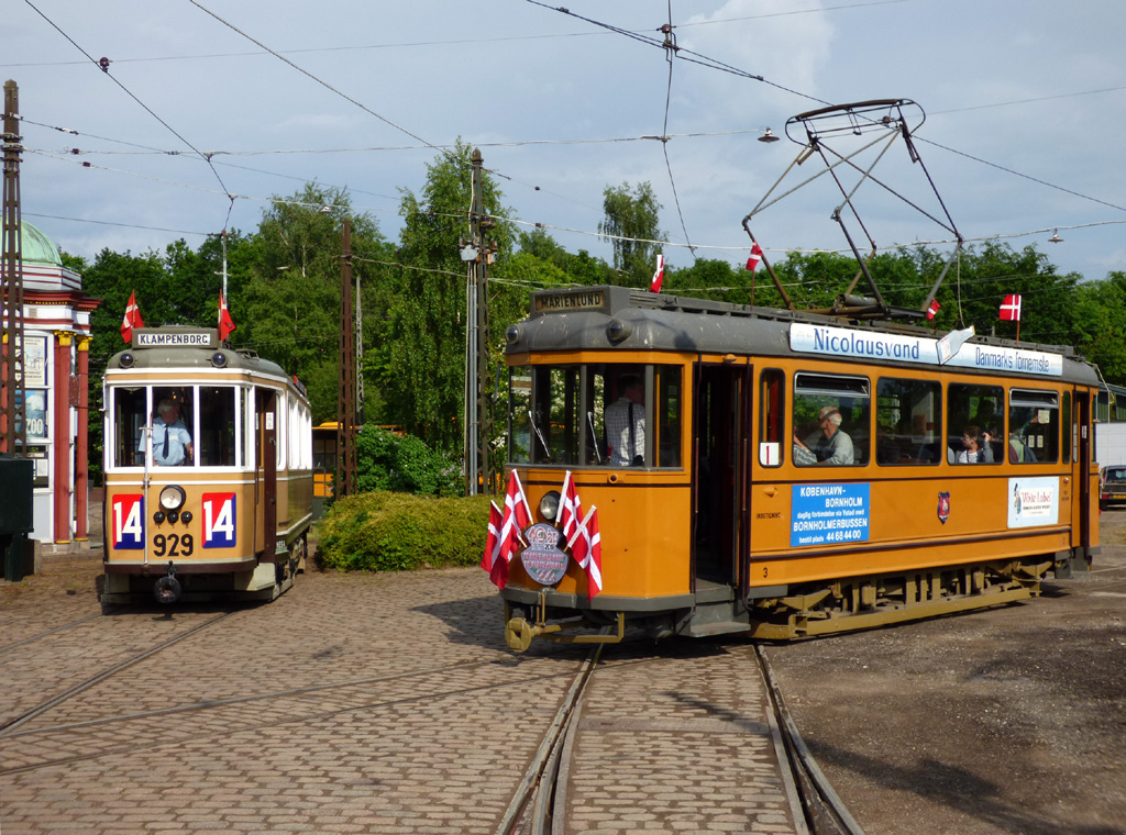 Skjoldenæsholm, Scandia 2-axle motor car nr. 3; Skjoldenæsholm — 40 year jubilee of Sporvejsmuseet — 26.05.2018.