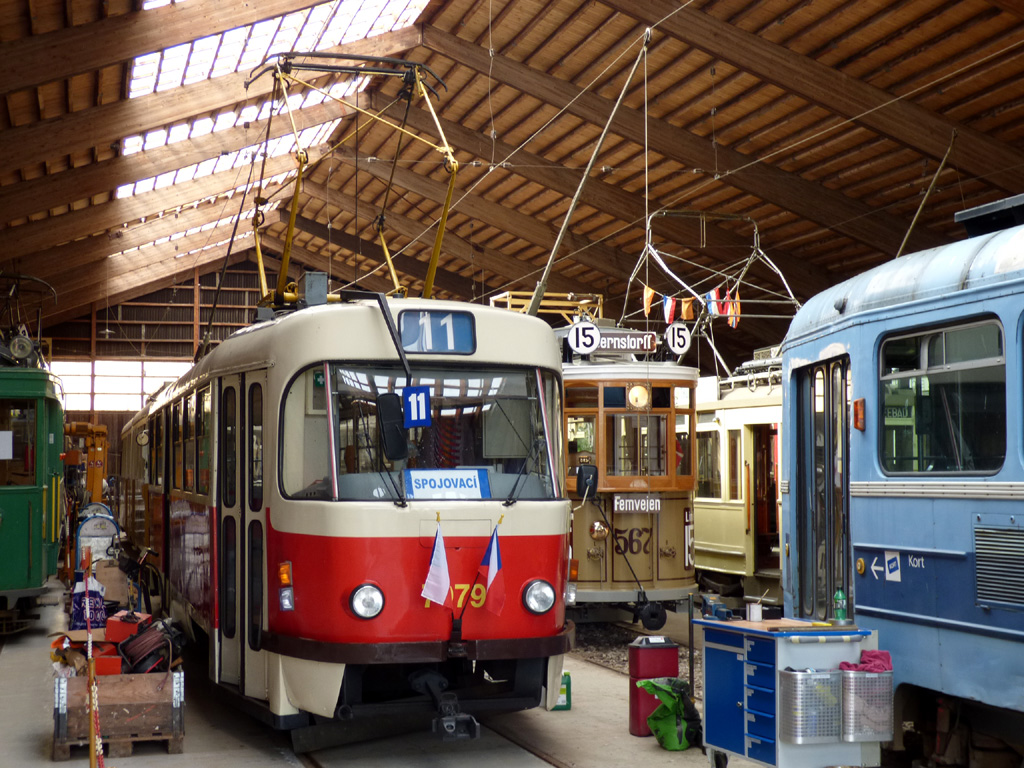 Скйолденсхолм, Tatra T3SUCS № 7079; Скйолденсхолм — 40-летний юбилей музея — 26.05.2018.