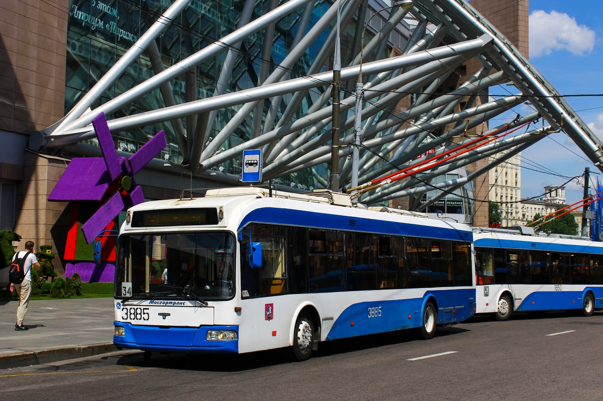 Москва, СВАРЗ-6235.01 (БКМ 32100М) № 3885