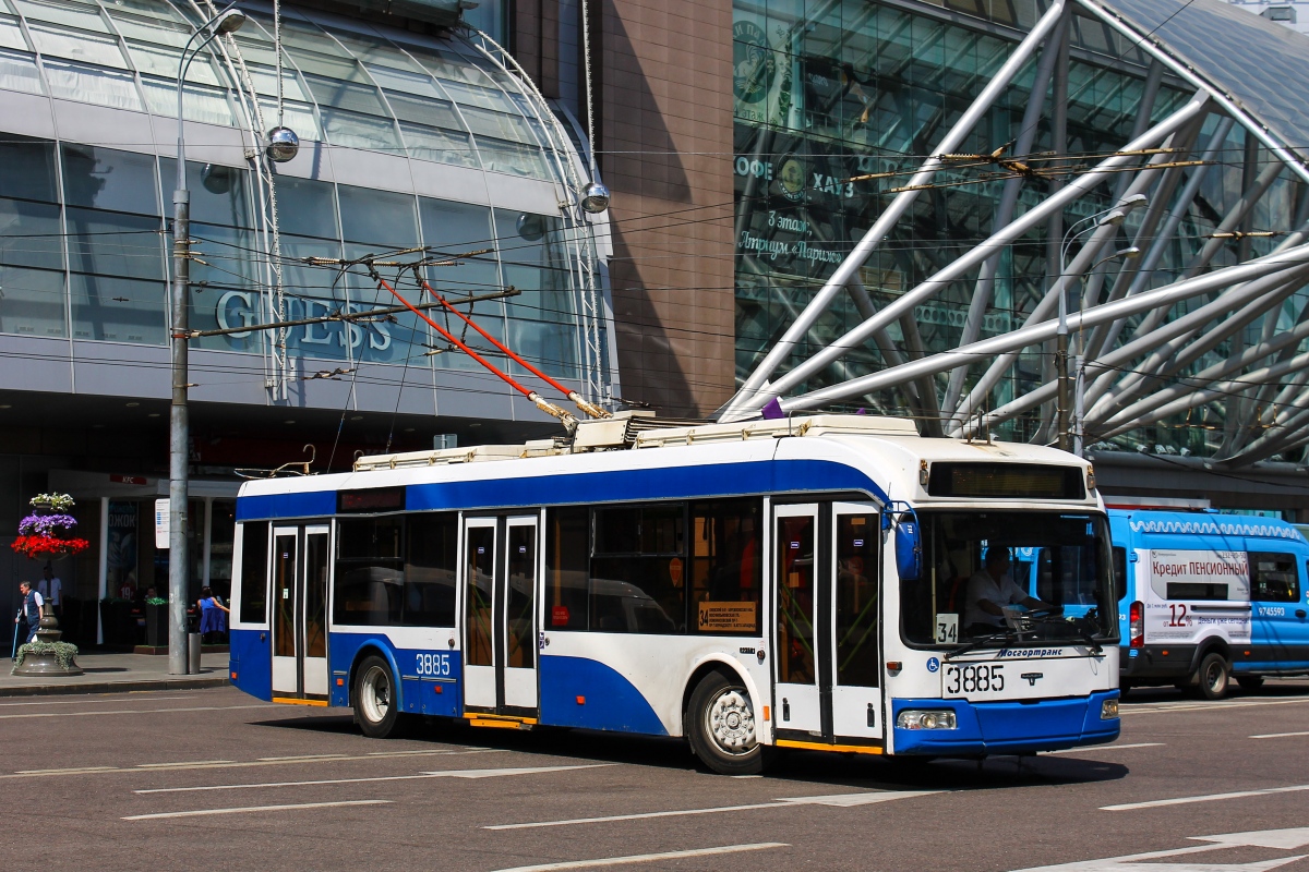 Москва, СВАРЗ-6235.01 (БКМ 32100М) № 3885