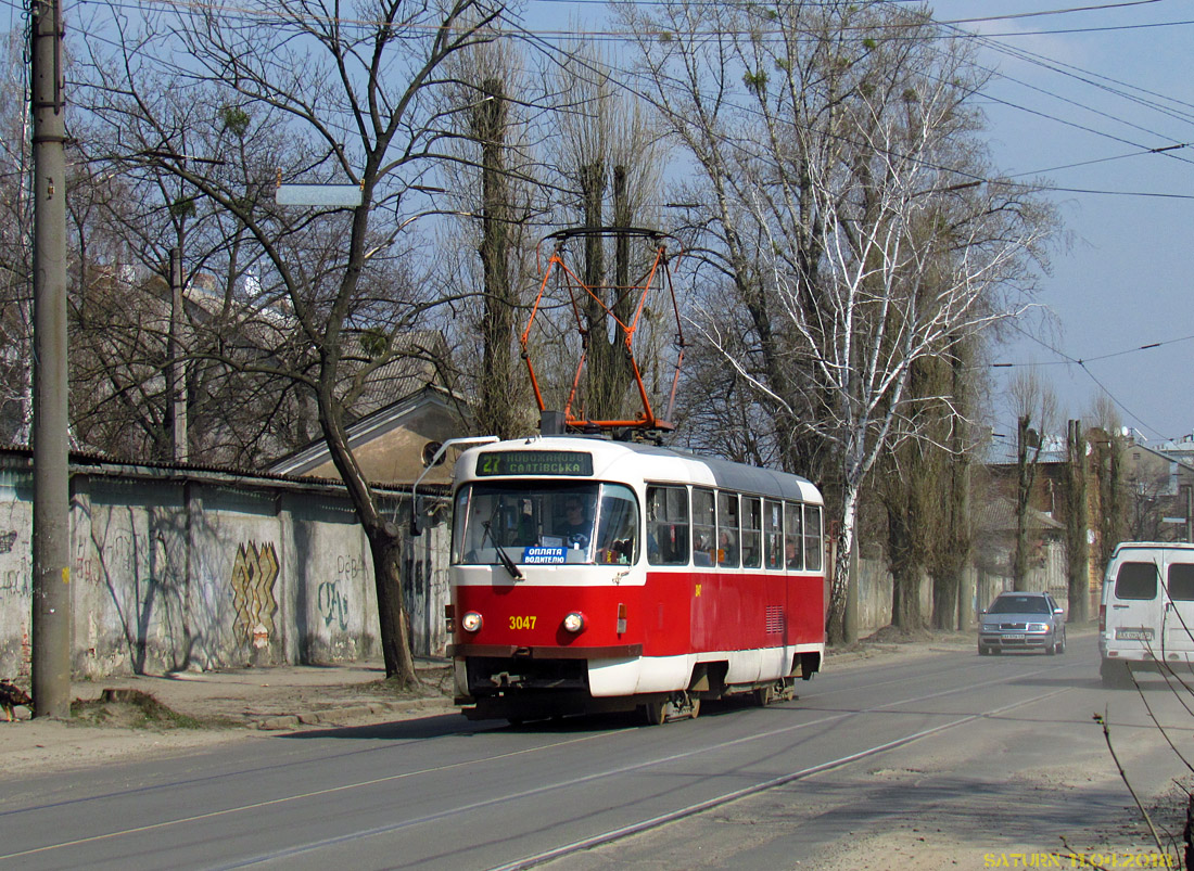 Charkov, Tatra T3SUCS č. 3047 Charkov, Tatra T3SUCS č. 3047
