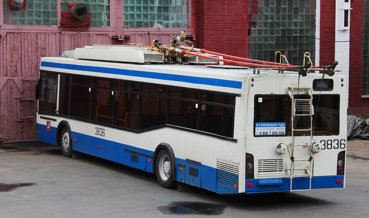 Moscow, SVARZ-MAZ-6235.00 № 3836; Moscow — SVARZ plant