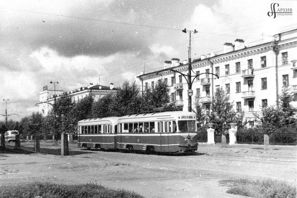 Perm, KTM-1 # 17; Perm — Closed Tramway Lines; Perm — Old photos