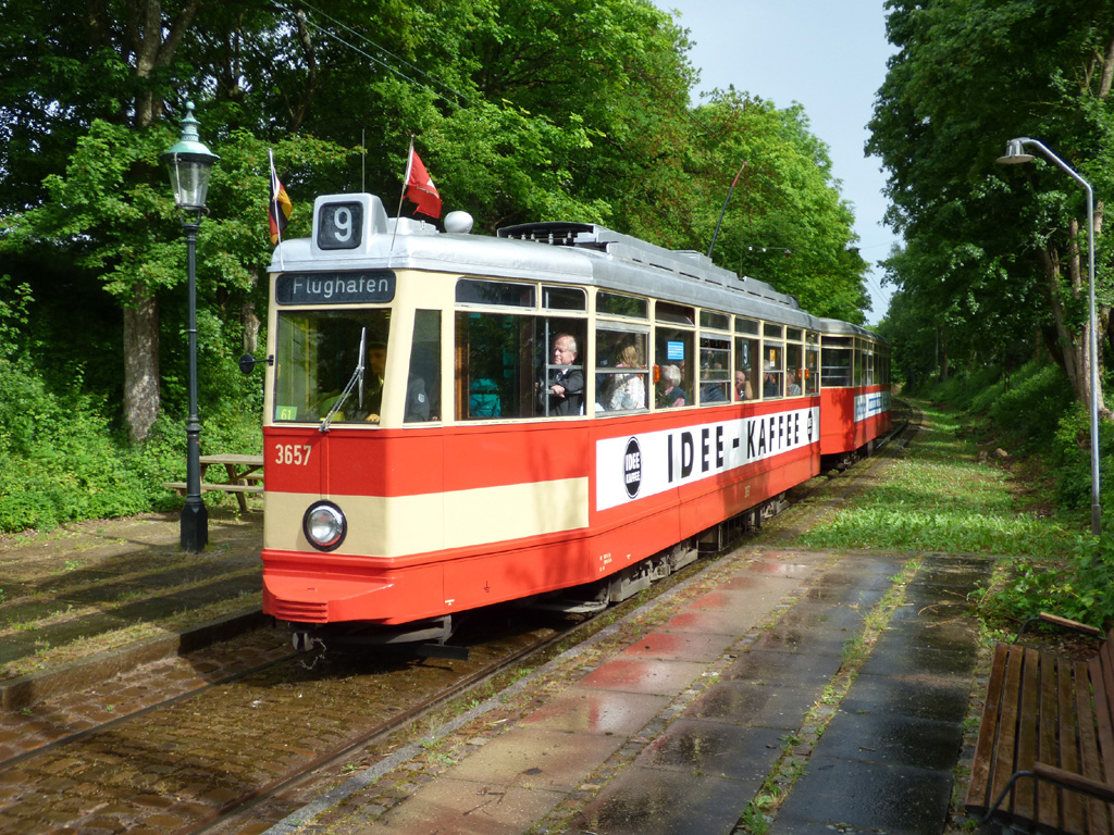 Скьолленесхольм, Falkenried V6 № 3657; Скьолленесхольм — 40-летний юбилей музея — 26.05.2018.