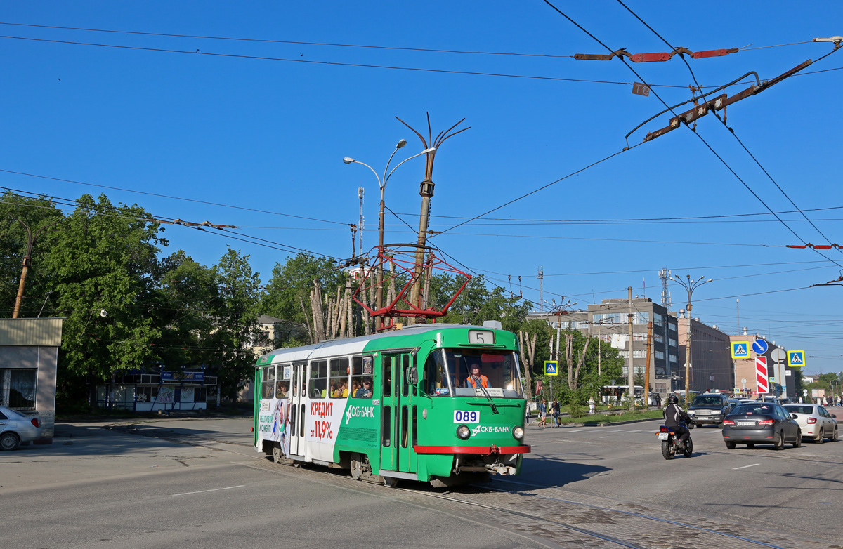 Екатеринбург, Tatra T3SU (двухдверная) № 089