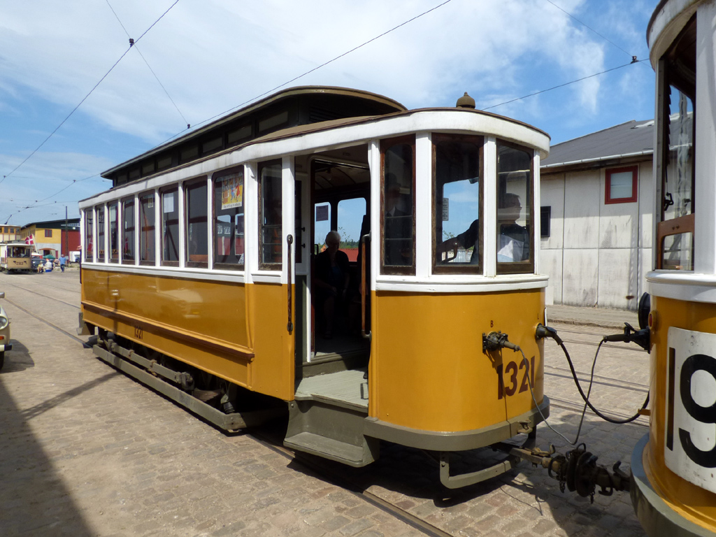 Скьолленесхольм, Двухосный прицепной Scandia № 1321; Скьолленесхольм — 40-летний юбилей музея — 26.05.2018.