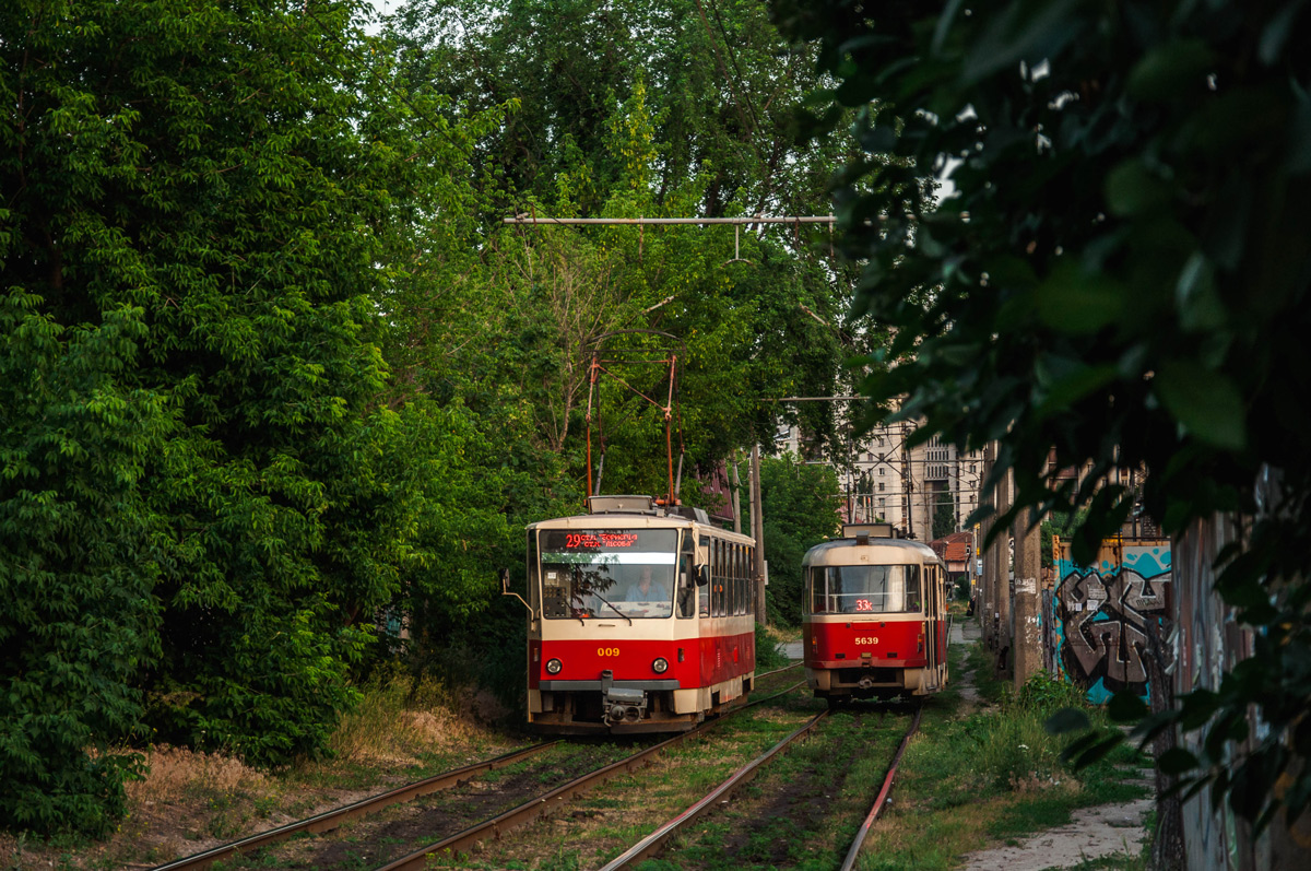 Киев, Tatra T6B5SU № 009; Киев, Tatra T3SUCS № 5639