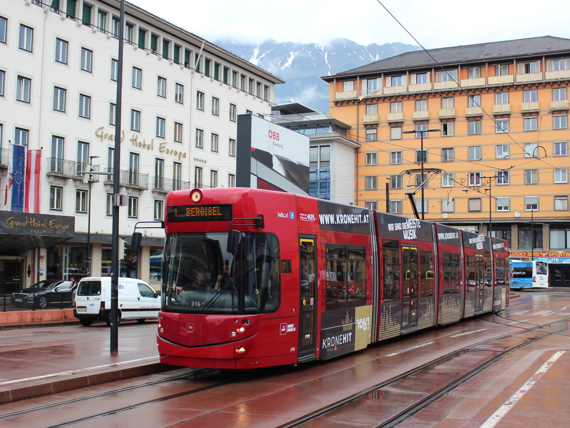 Инсбрук, Bombardier Flexity Outlook № 316