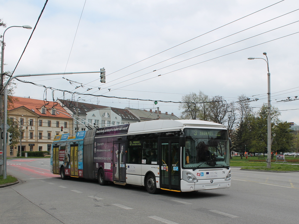 Ческе-Будеёвице, Škoda 25Tr Irisbus Citelis № 76