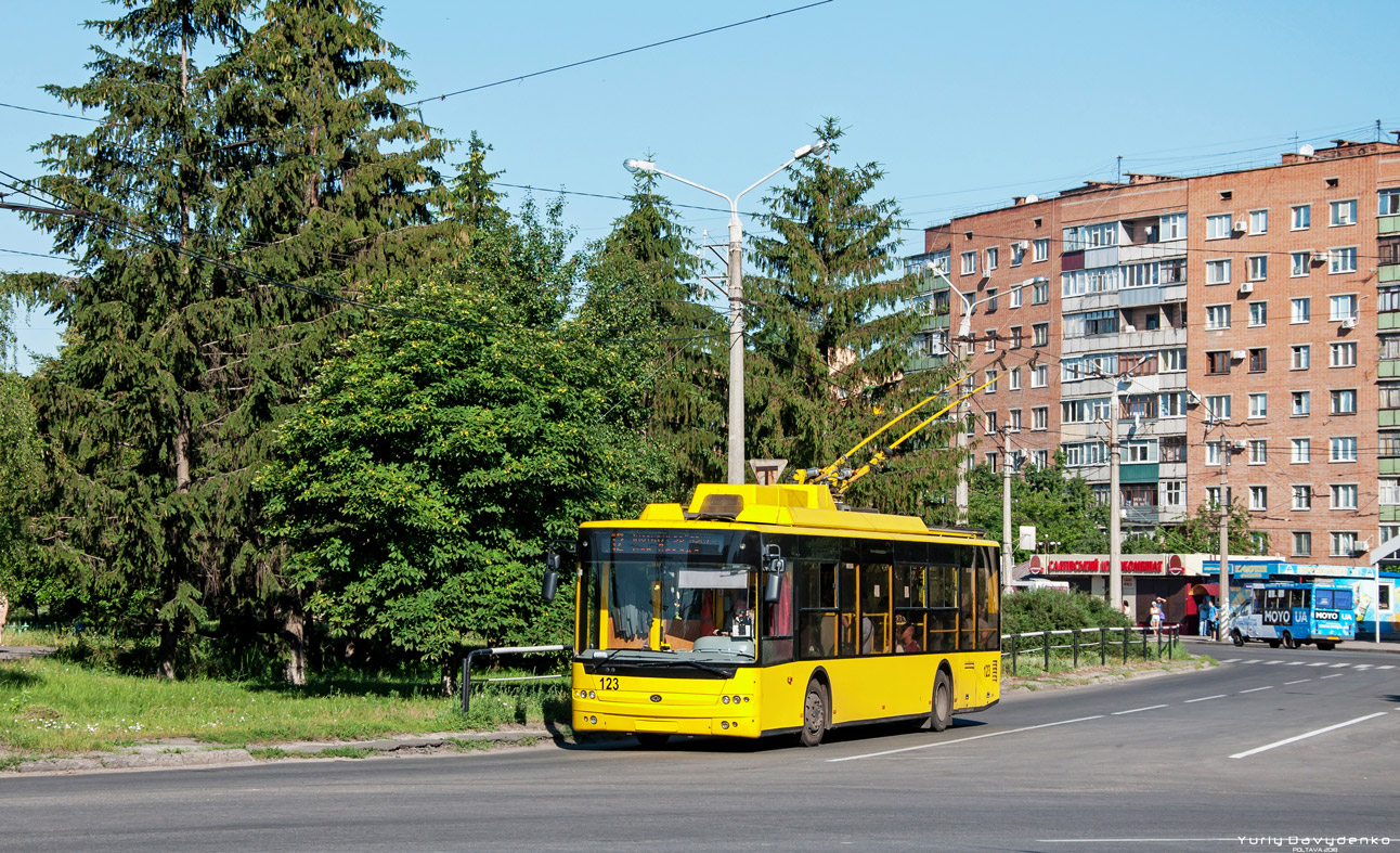 Полтава, Богдан Т70110 № 123