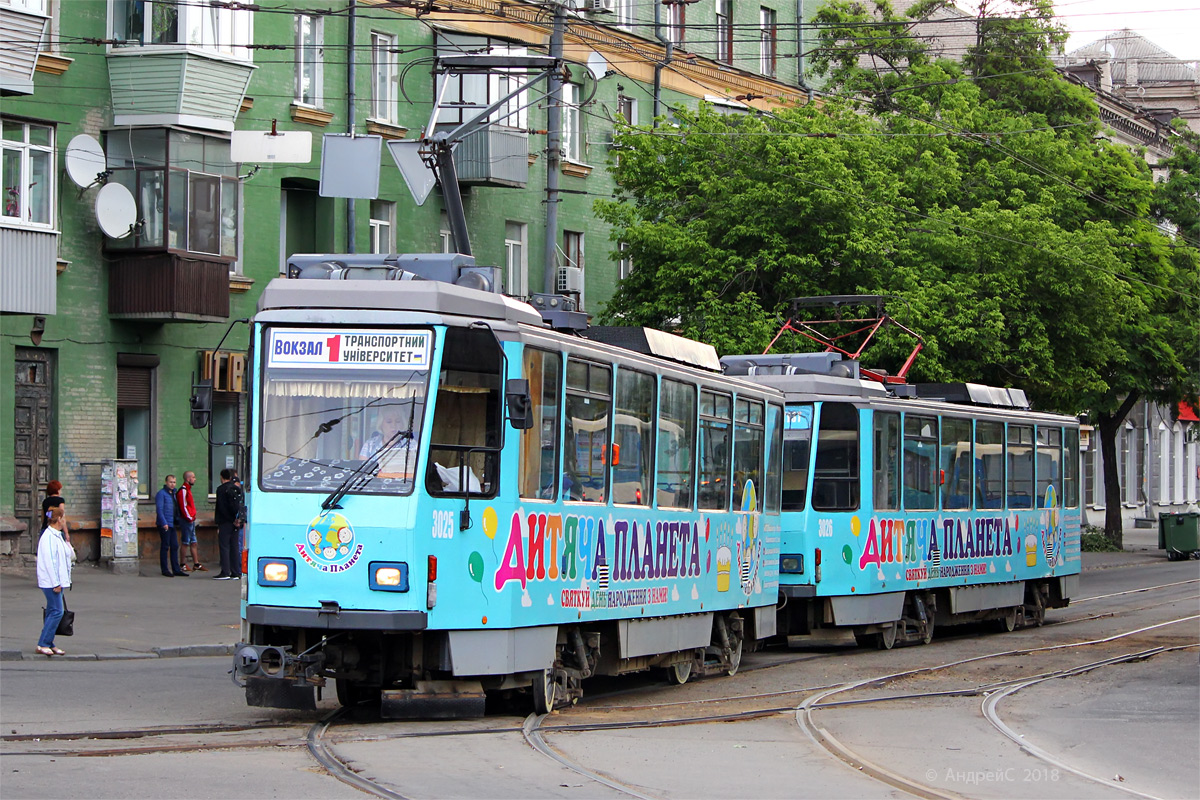 Днепр, Tatra T6A2M № 3025