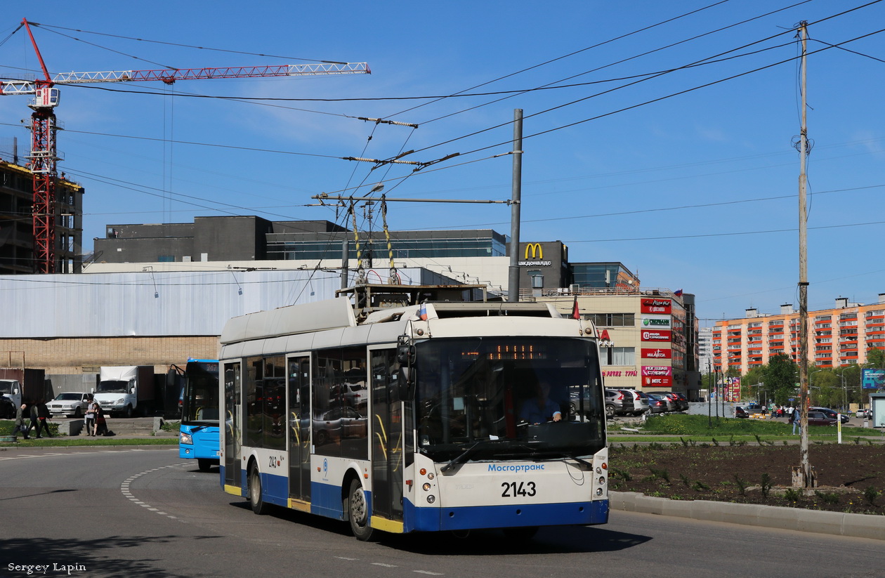 Москва, Тролза-5265.00 «Мегаполис» № 2143