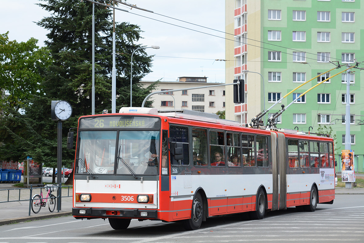Brno, Škoda 15TrM № 3506