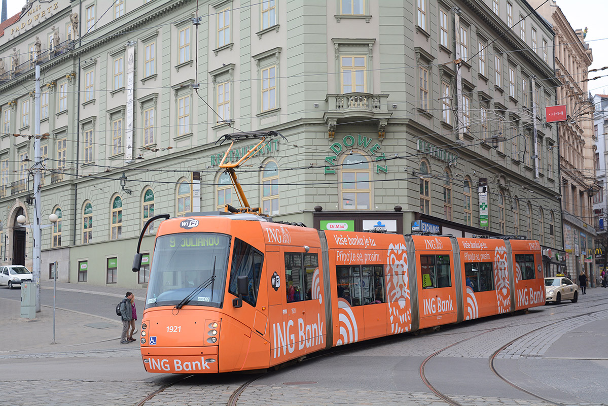 Брно, Škoda 13T Elektra № 1921 Брно, Škoda 13T Elektra № 1921
