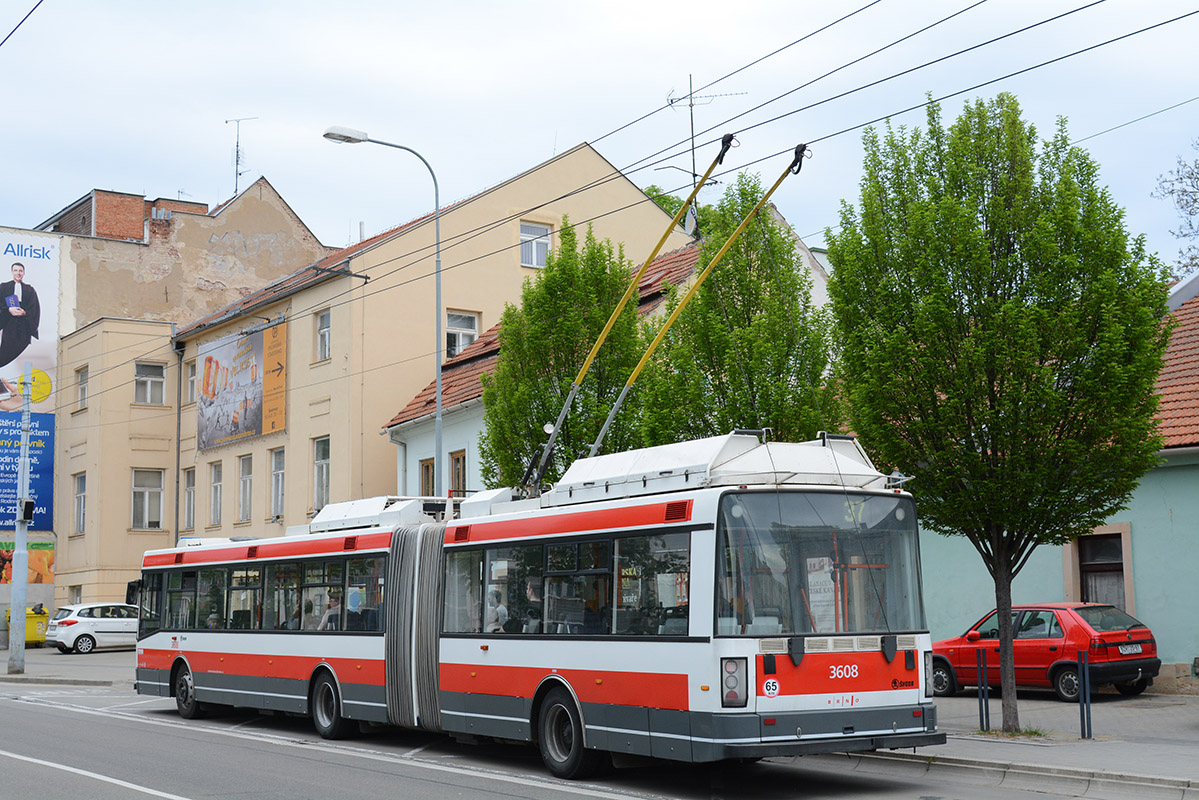 Брно, Škoda 22Tr № 3608