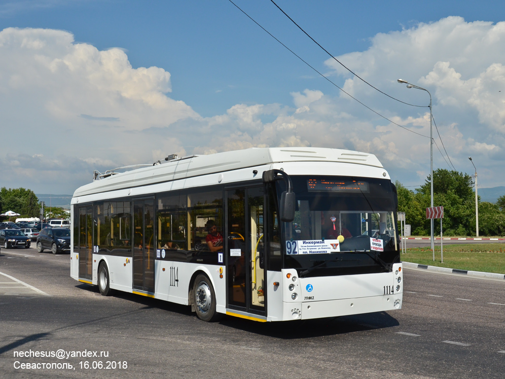 Севастополь, Тролза-5265.03 «Мегаполис» № 1114