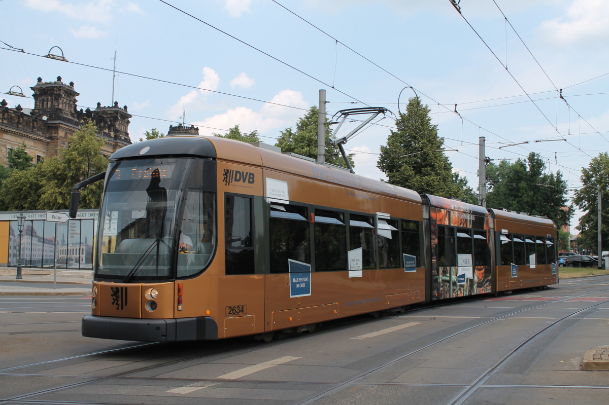 Дрезден, Bombardier NGT D8 DD 	 № 2634