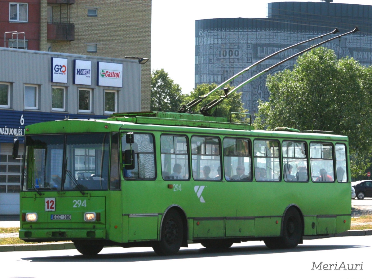 Каунас, Škoda 14Tr02/6 № 294