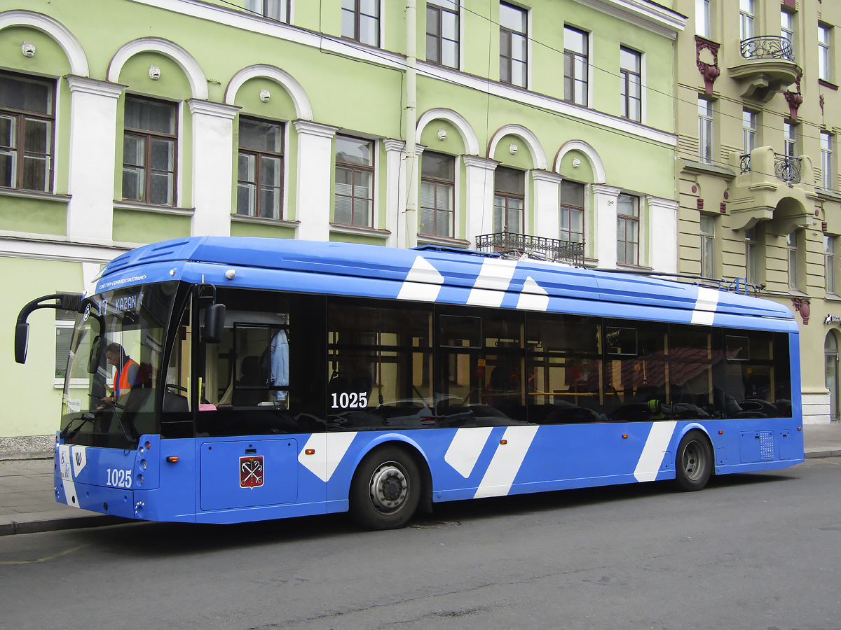 Санкт-Петербург, Тролза-5265.08 «Мегаполис» № 1025