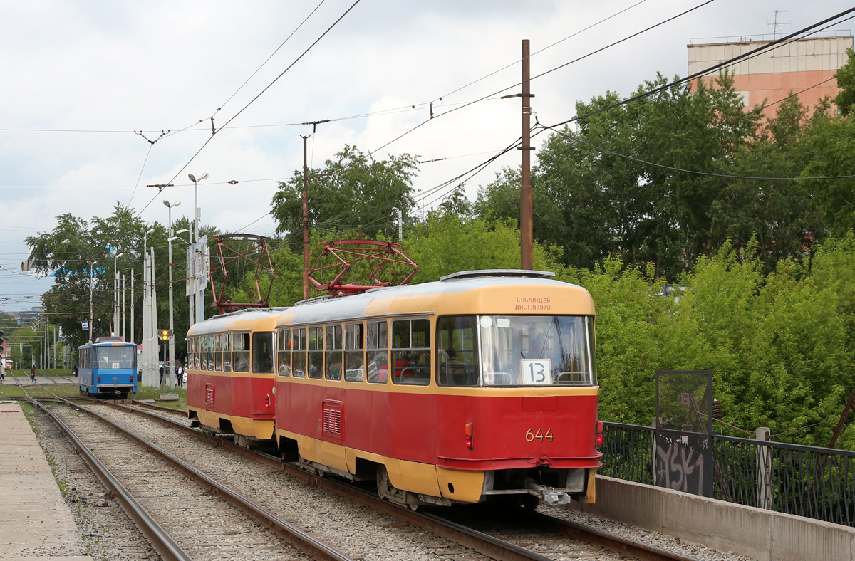 Yekaterinburg, Tatra T3SU (2-door) Br. 644