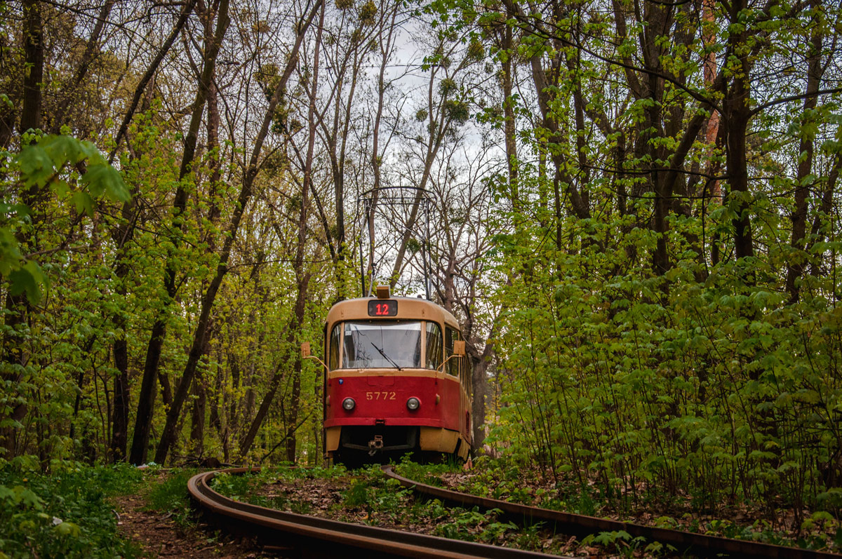 Киев, Tatra T3SU № 5772