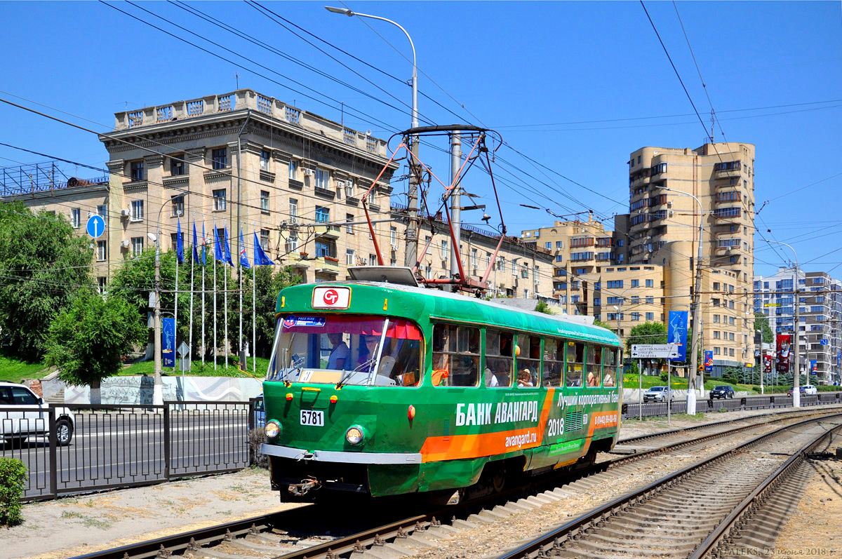 Волгоград, Tatra T3SU № 5781