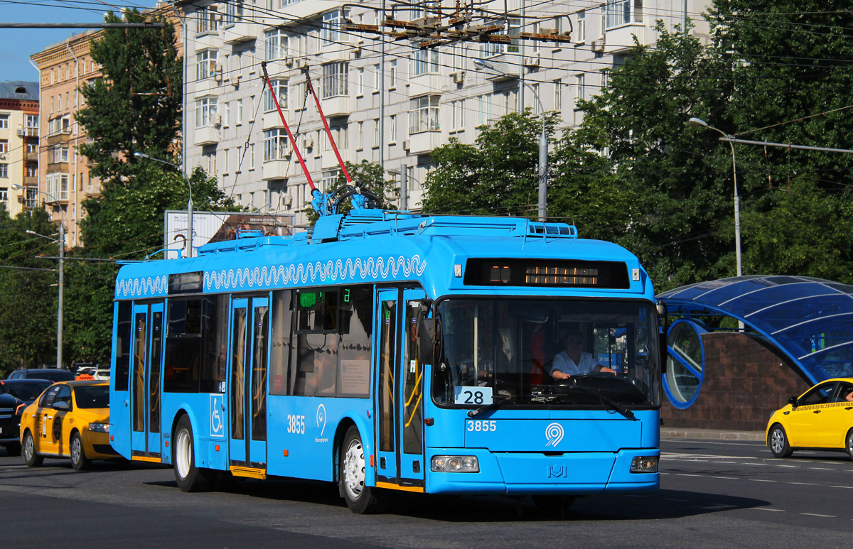 Москва, БКМ 321 № 3855