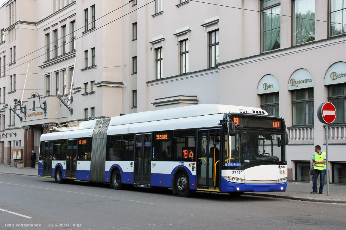 Рига, Škoda 27Tr Solaris III № 27210