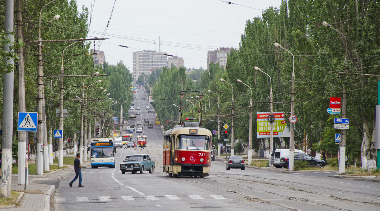 Марыупаль, Tatra T3SUCS № 721