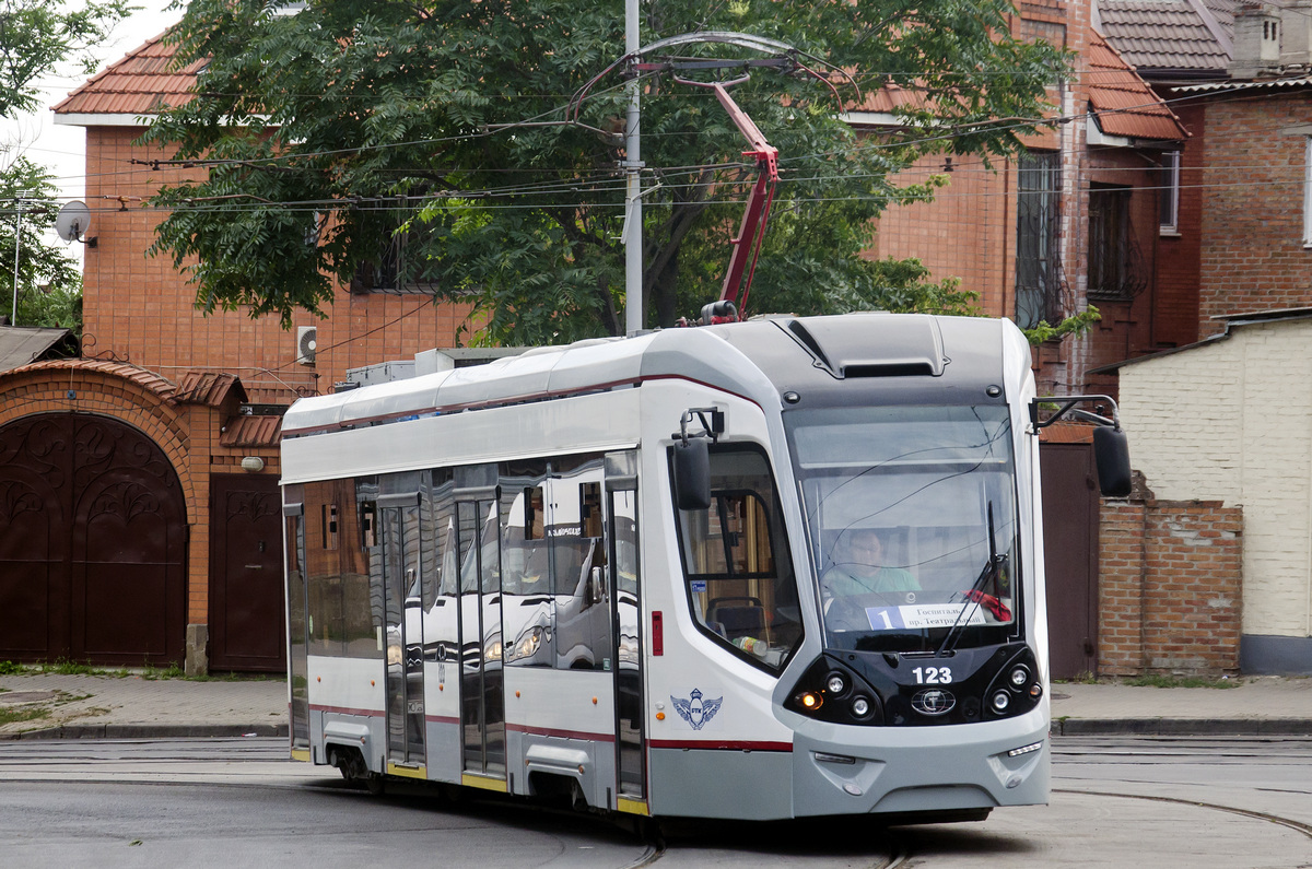 Ростов-на-Дону, 71-911E «City Star» № 123