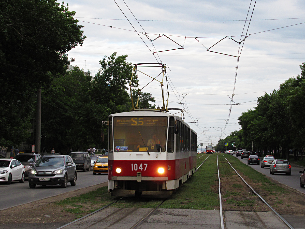 Самара, Tatra T6B5SU № 1047