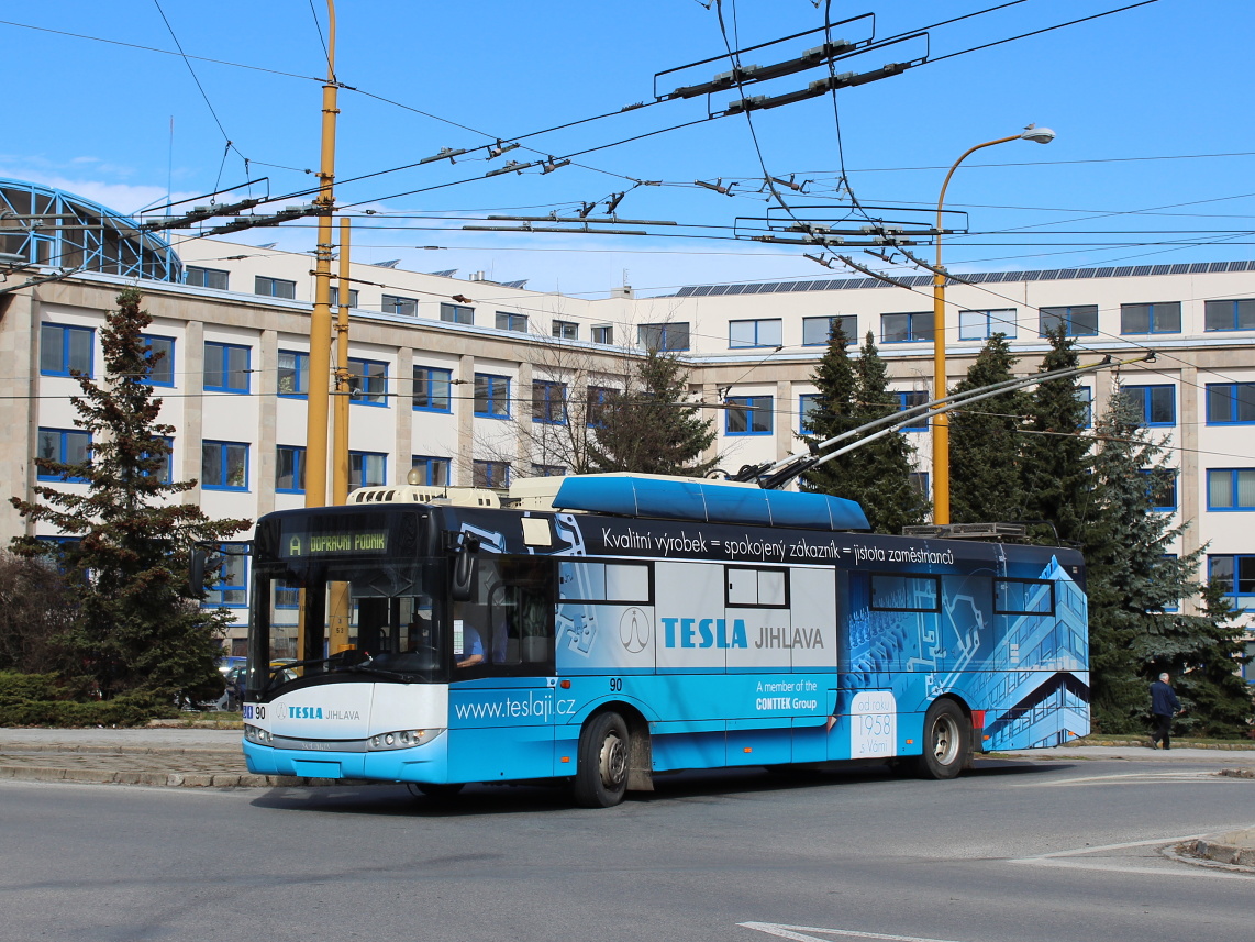 Jihlava, Škoda 26Tr Solaris III № 90