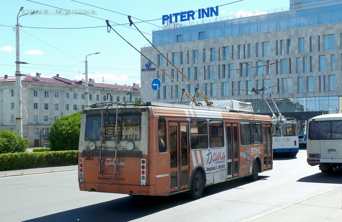 Петрозаводск, ЛиАЗ-5280 № 367 Петрозаводск, ЛиАЗ-5280 № 367