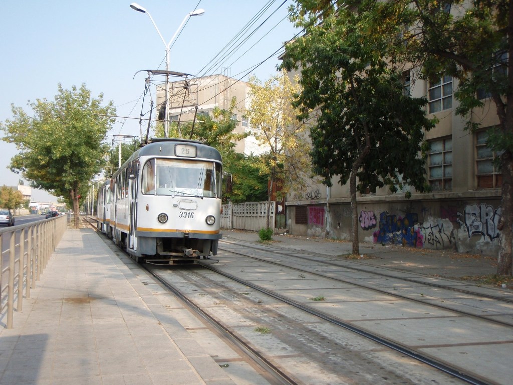 Бухарест - Илфов, Tatra T4R № 3316