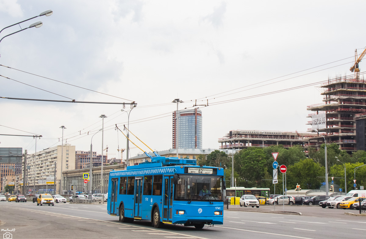 Москва, Тролза-5275.05 «Оптима» № 1741