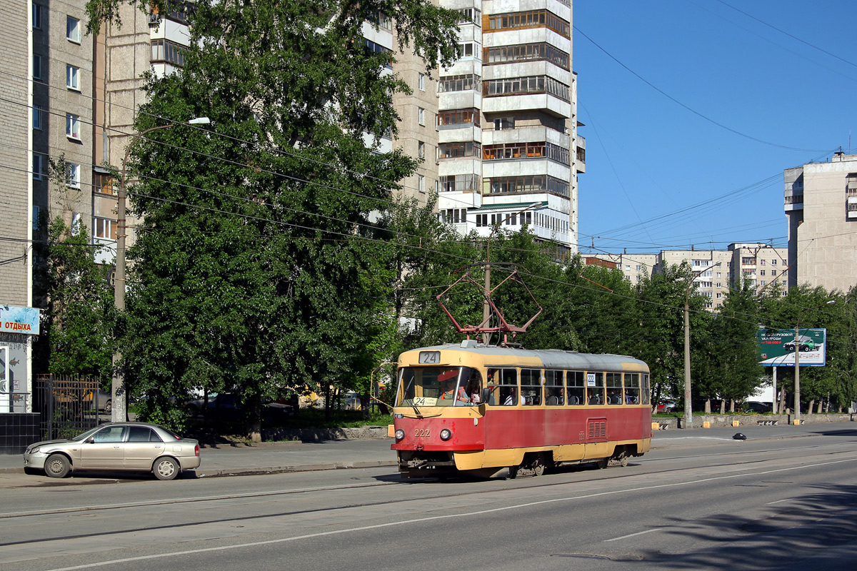 Екатеринбург, Tatra T3SU № 222