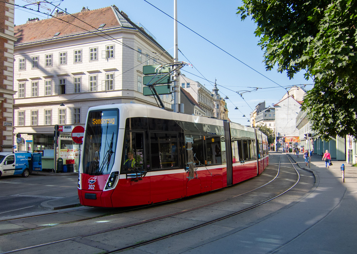 Відень, Bombardier Flexity Wien (Type D) № 302