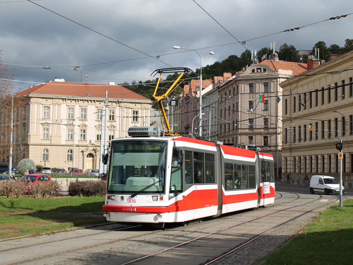 Брно, Škoda 03T6 Anitra № 1816