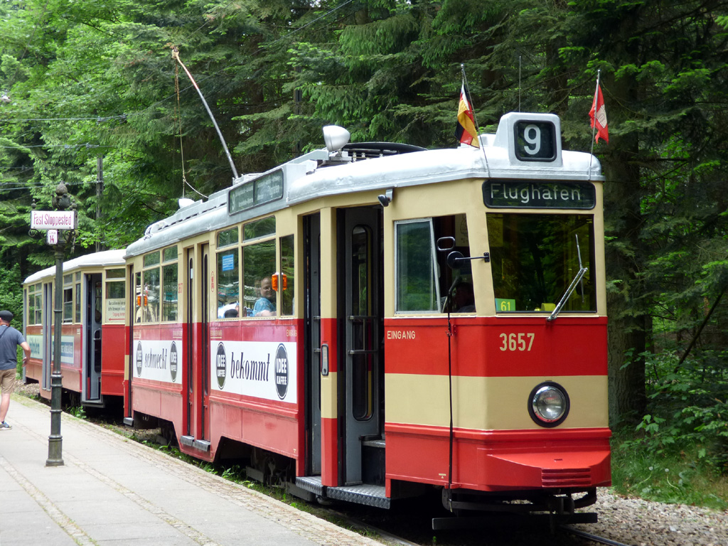 Скьолленесхольм, Falkenried V6 № 3657; Скьолленесхольм — 40-летний юбилей музея — 26.05.2018.