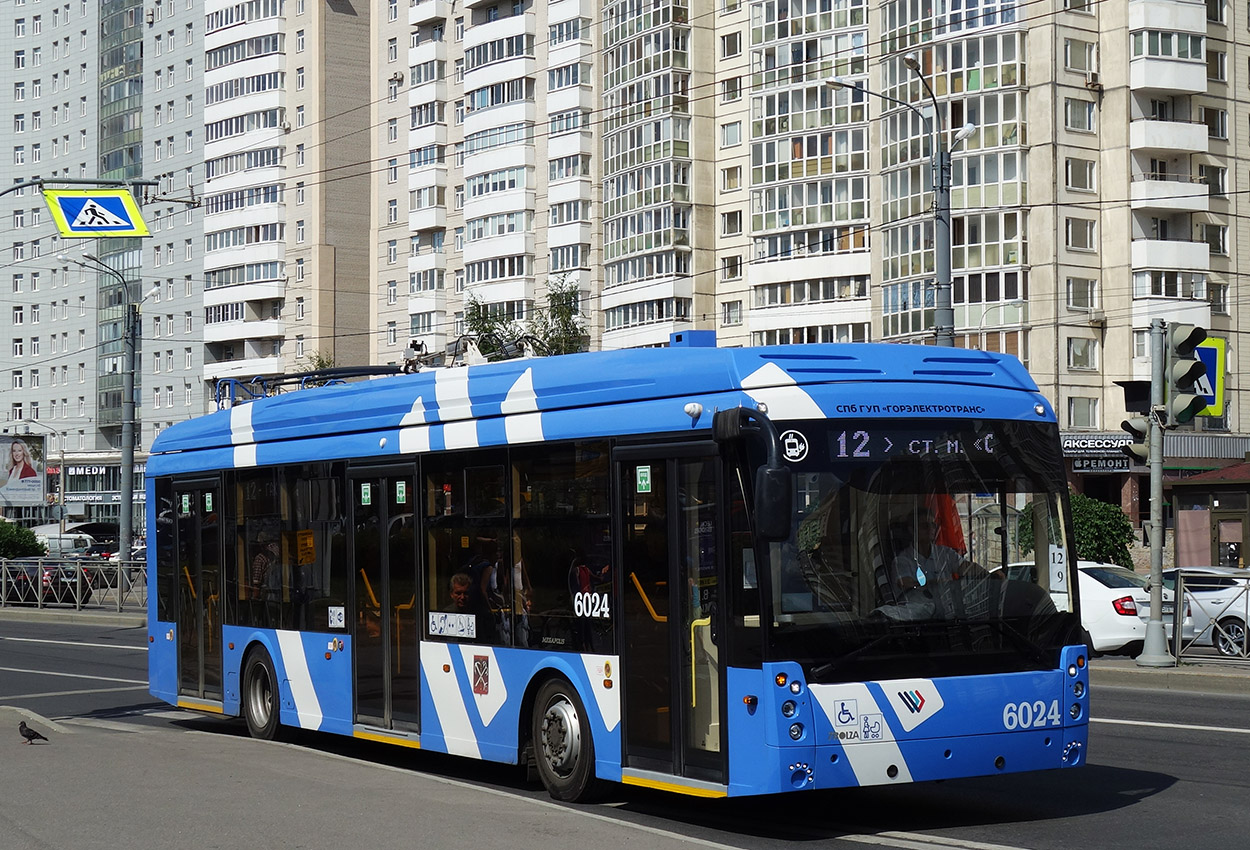 Санкт-Петербург, Тролза-5265.08 «Мегаполис» № 6024