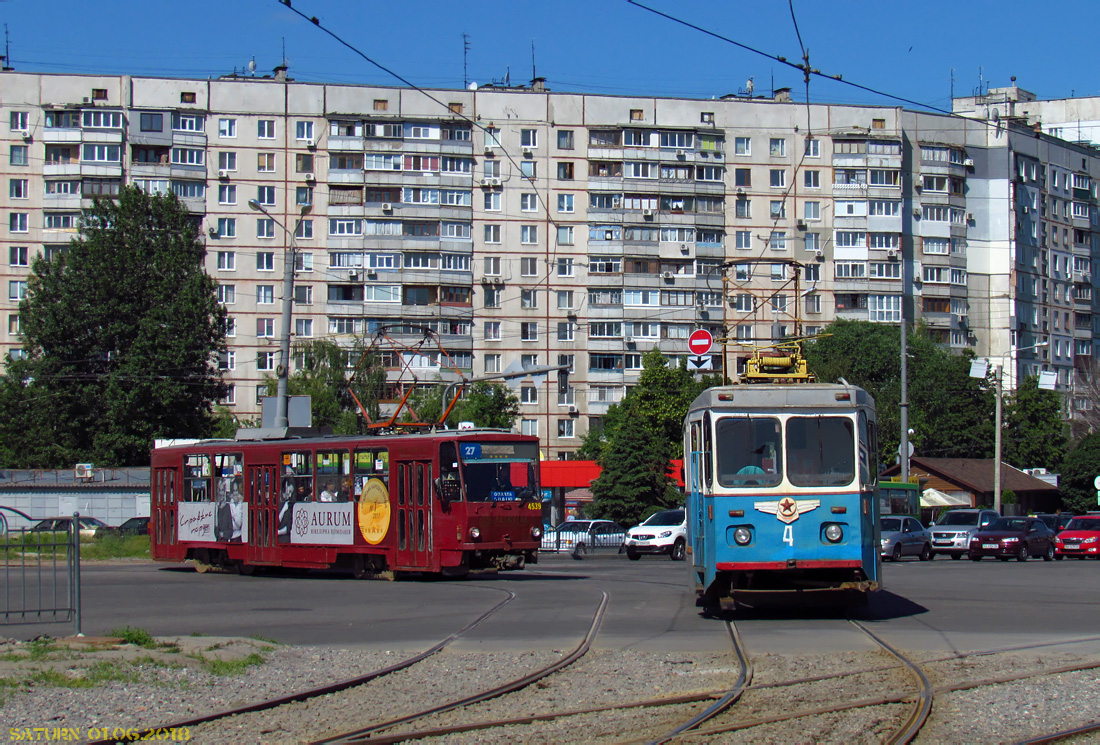 Харьков, Tatra T6B5SU № 4539; Харьков, МТВ-82 № ВТП-4